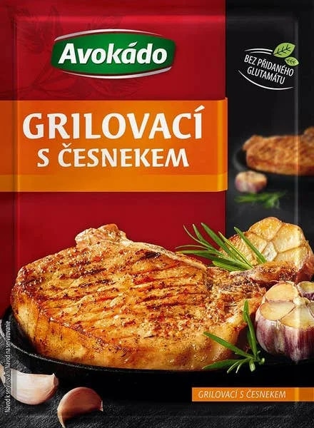 Avokádo Grilovací koření s česnekem 5 x 30g