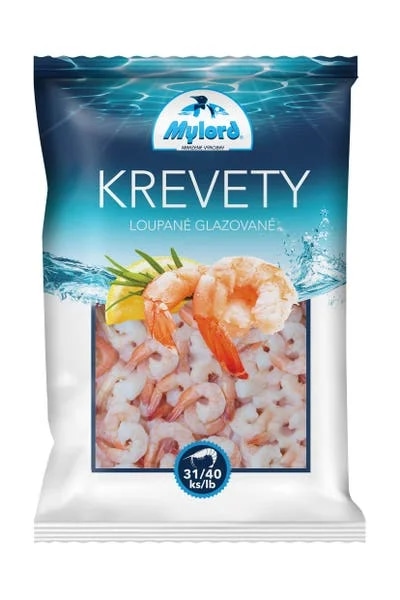 Mylord ASC Krevety loupané glazované (31-40 ks/lb)