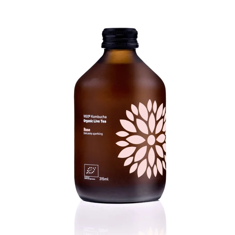 VIGO Kombucha šípek a růže BIO 330ml