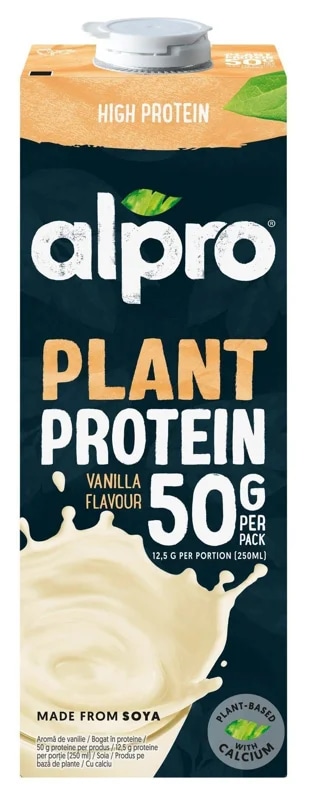 Alpro High Protein sójový nápoj s vanilkovou příchutí
