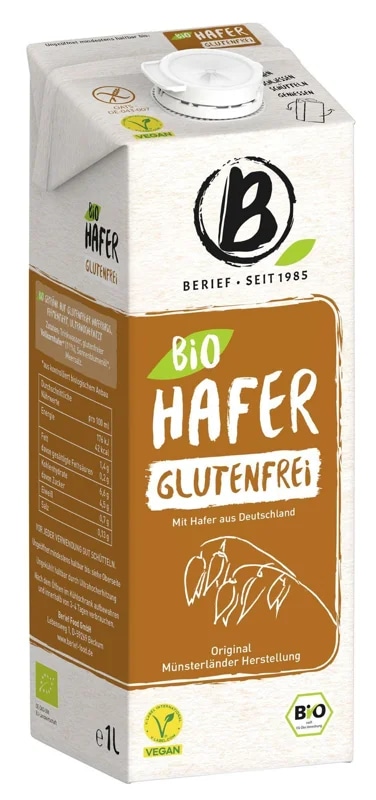 Berief BIO Ovesný nápoj bez lepku