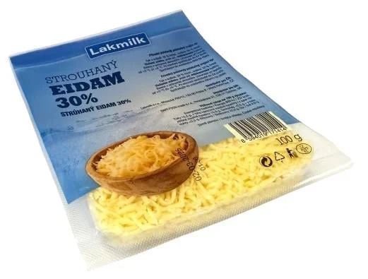 Lakmilk Strouhaný eidam 30%