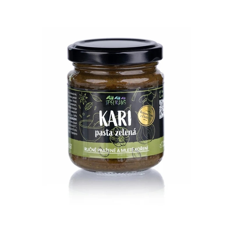 The Pelikans Kari pasta – zelená