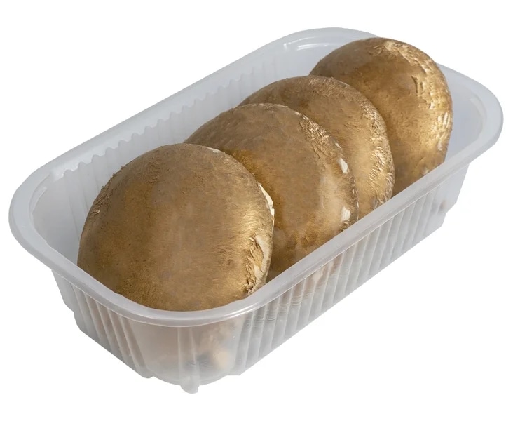 Žampiony Portobello, vanička