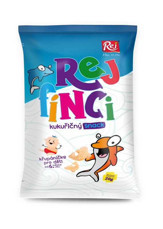 REJ Rejfínci kukuřičný snack bez soli