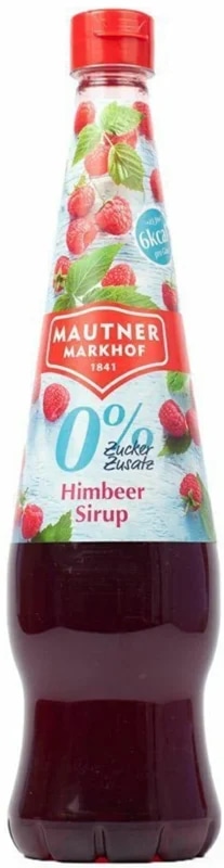 Mautner Markhof Sirup 0 % cukru malina
