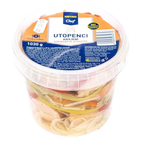 Metro Chef Utopenci krájení