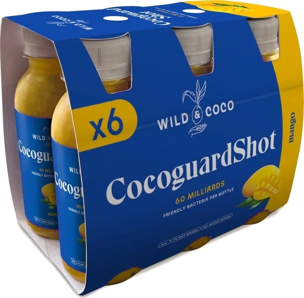 Wild & Coco Cocoguard shot Mango Bio