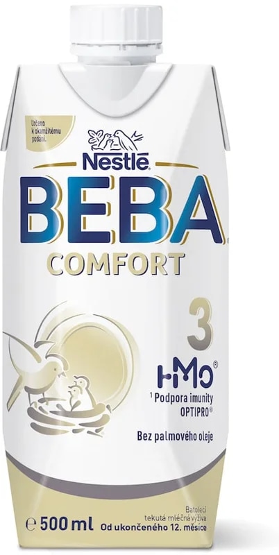 Beba Comfort 3 HM-O Batolecí tekutá mléčná výživa