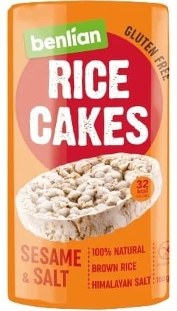 Benlian Rýžový chléb sezam a sůl bez lepku