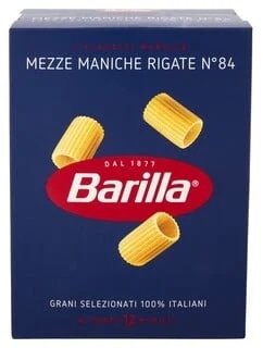 Barilla pasta Mezze Maniche Rigate Grani Selezionati 100% Italiani
