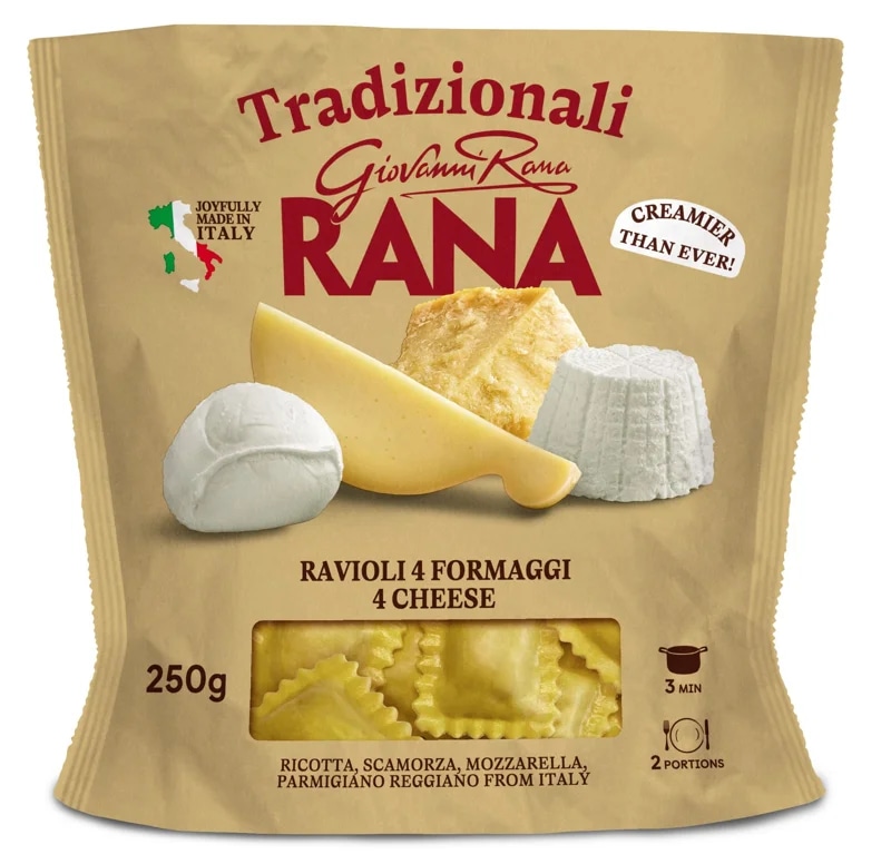 Rana Ravioli s 4 druhy sýrů