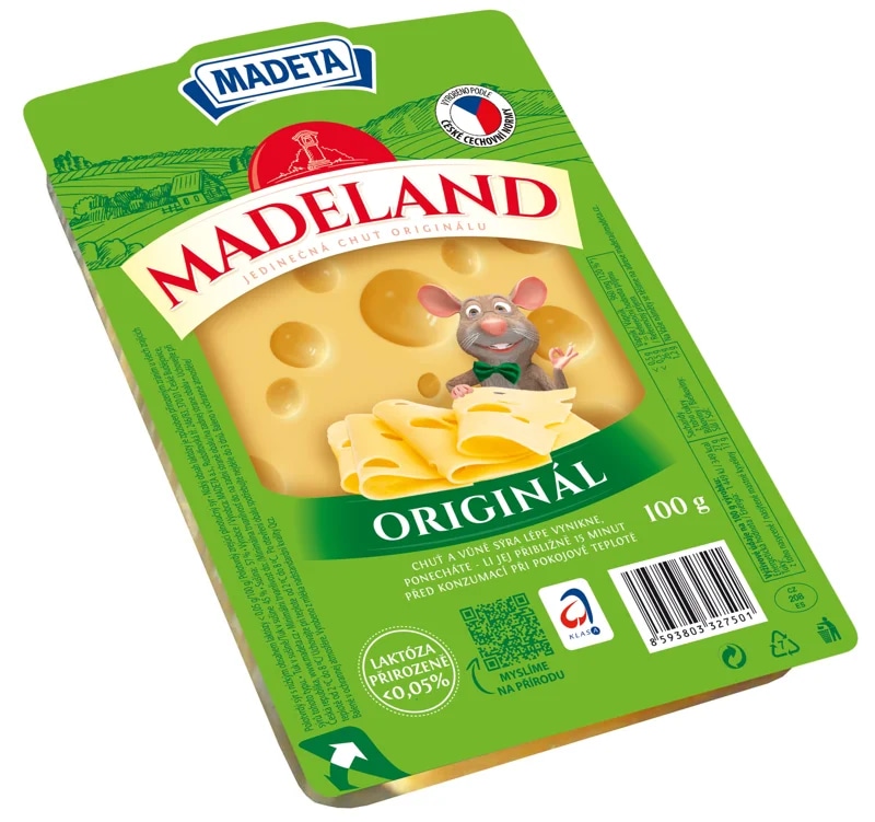 Madeta Madeland 45% original plátky