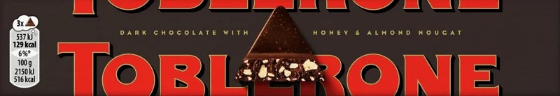 Toblerone hořká čokoláda