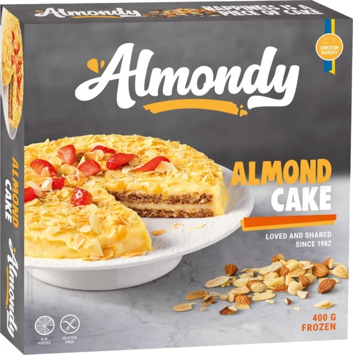 Almondy Cake original mandlový dort