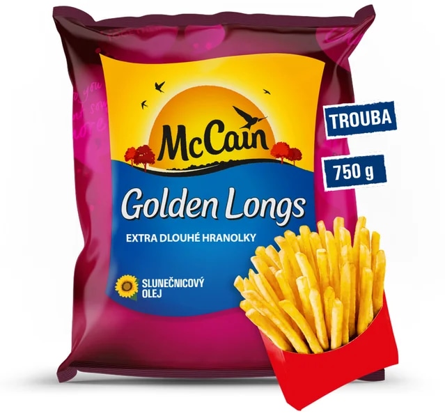 McCain Golden Longs Extra dlouhé hranolky