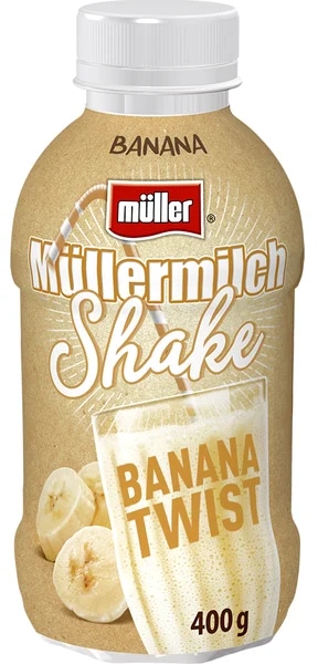 Müllermilch Mléčný nápoj banánový shake