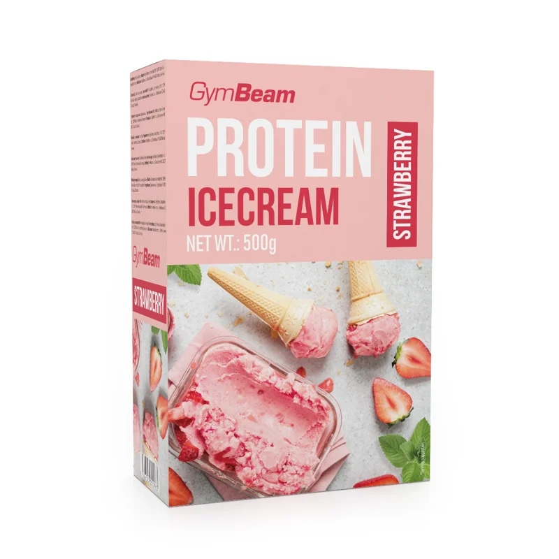 GymBeam Proteinová zmrzlina Protein Ice Cream jahoda