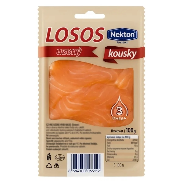 Nekton Losos uzený kousky