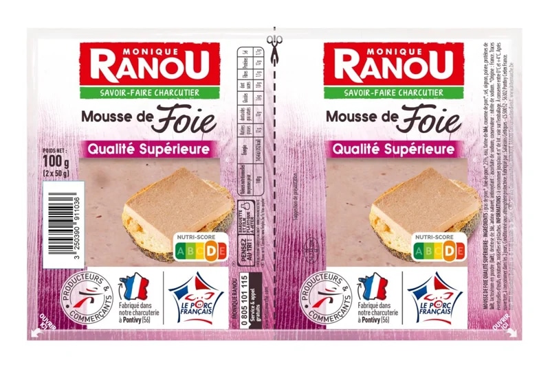 Monique Ranou Játrová pěna 2×50 g