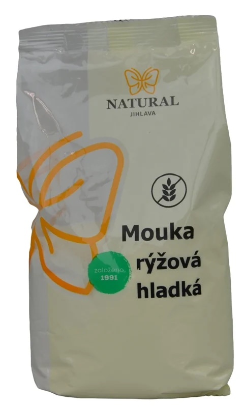 Natural Jihlava Mouka rýžová hladká bez lepku