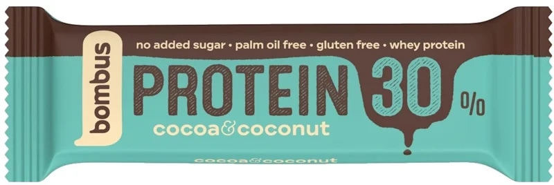 Bombus Protein 30% cocoa a coconut