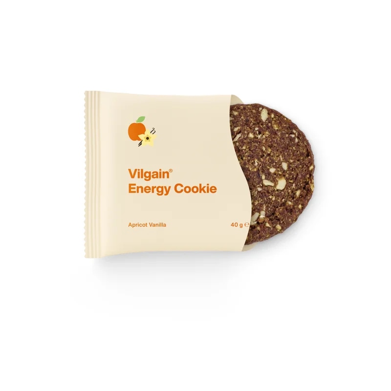 Vilgain Energy Cookie BIO – meruňka s vanilkou
