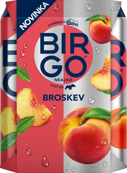 Birgo Nealko Broskev 4x500ml