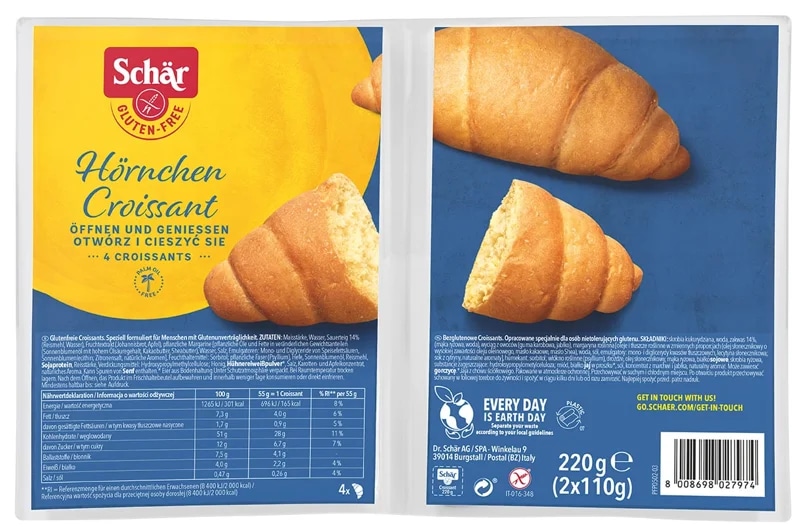 Schär Croissant bez lepku