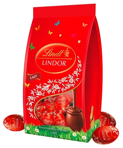 Lindt Lindor mini vajíčka mléčná čokoláda