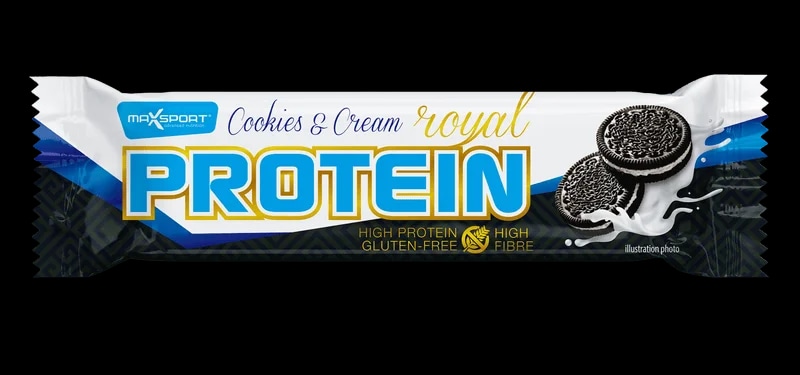 Max Sport  Royal Proteinová tyčinka Cookies & Cream