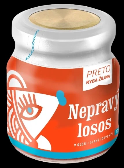 Preto Ryba Žilina Nepravý losos v oleji slaný