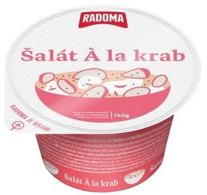 Preto Ryba Žilina Salát á la krab