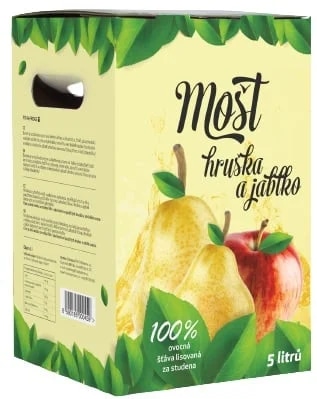 Fruta Mošt hruška a jablko