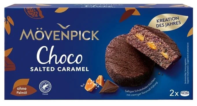 Mövenpick Choco salted caramel (2×55 g)