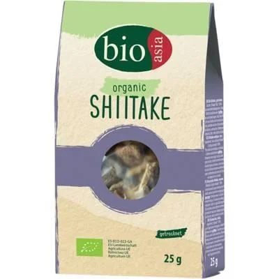BIOASIA BIO houby Shiitake celé sušené
