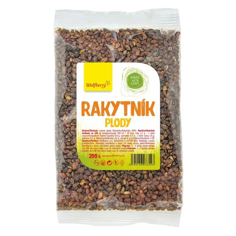 Wolfberry Rakytník plody