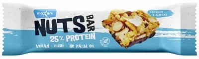 MaxSport Max Life Nuts Bar - kokos a mandle