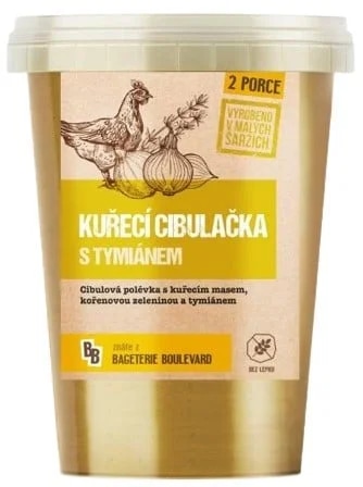 Bageterie Boulevard Kuřecí cibulačka s tymiánem