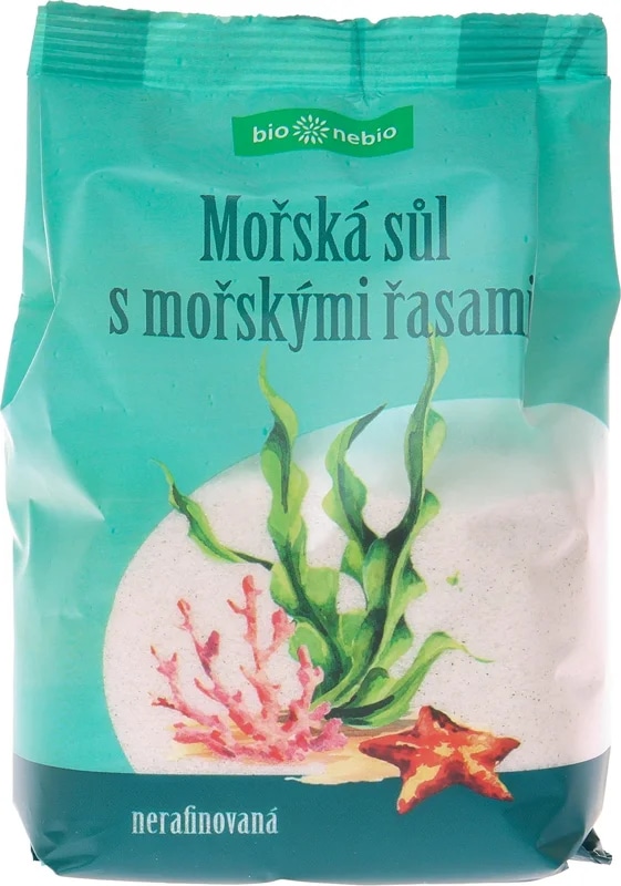 Bionebio Mořská sůl s mořskými řasami