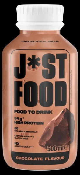 Müller J*st Food Bezlaktózový mléčný nápoj s příchutí čokolády