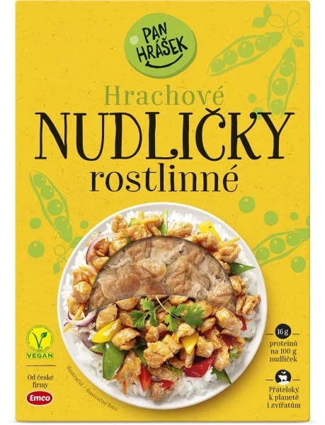 Pan Hrášek Hrachové Nudličky rostlinné