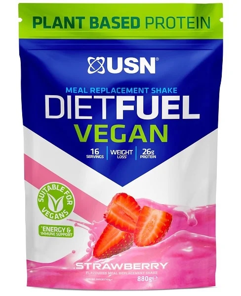 USN (Ultimate Sports Nutrition) USN Diet Fuel Vegan - jahoda