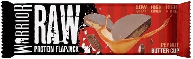 Warrior Raw Protein Flapjack - arašídové máslo