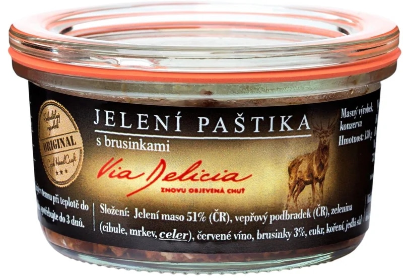 Via Delicia Jelení paštika
