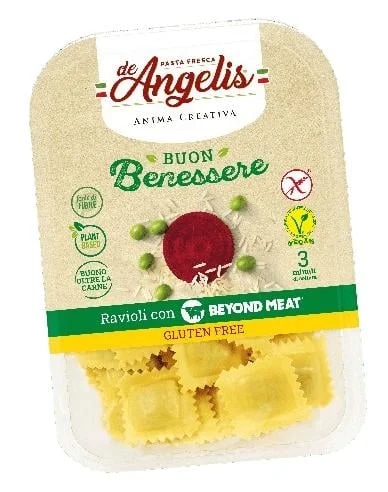 De Angelis Ravioli s Beyond Meat