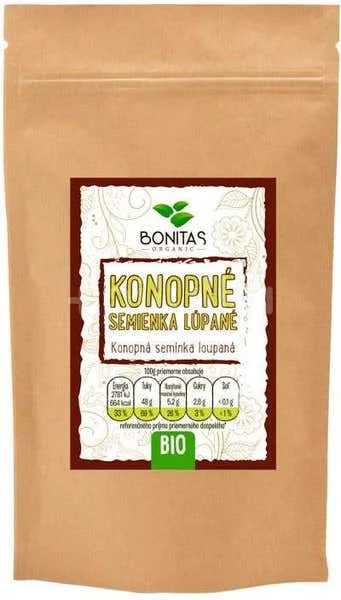 BONITAS BIO Konopná semínka