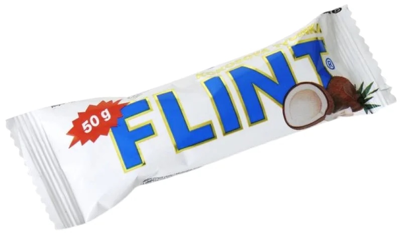 Flint Tyčinka kokosová s bílou polevou
