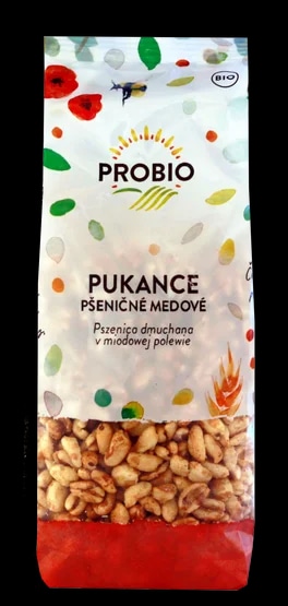 Probio Pšeničné pukance medové BIO