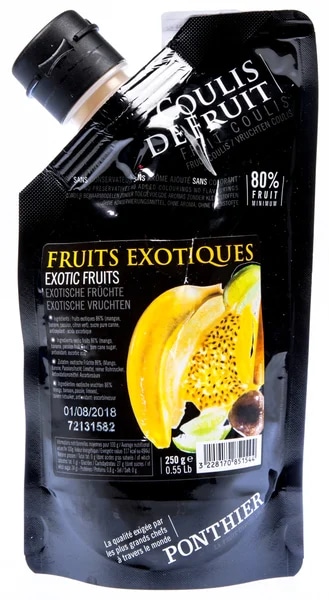 Ponthier Pyré Coulis exotické ovoce
